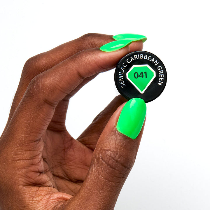041 Semilac Caribbean Green 7ml