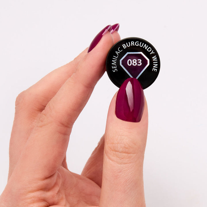 083 Semilac Burgundy Wine 7ml