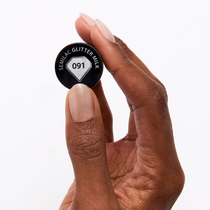 091 Semilac Glitter Milk 7ml