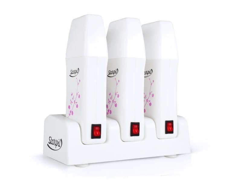 Conjunto triple Starpil Ergónomico - 3 Calentadores + 1 Base