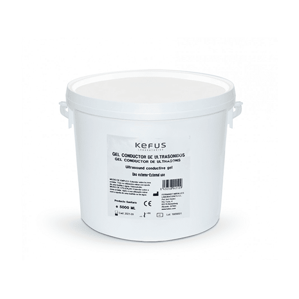 Gel Conductor de Ultrasonidos Cubo Kefus 5000 ml