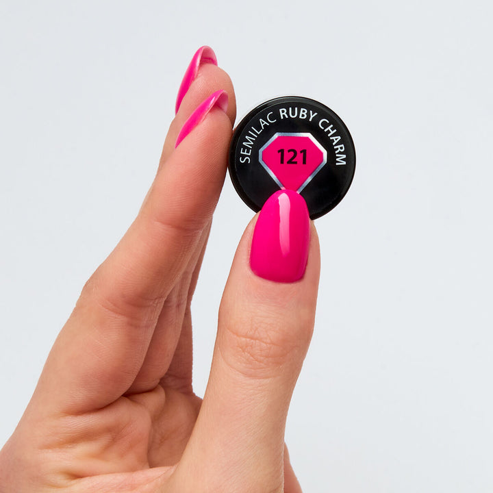 121 Semilac Ruby Charm 7ml