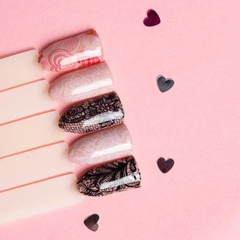 23 Foil Semilac White Lace