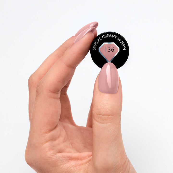 136 Semilac Creamy Muffin 7ml