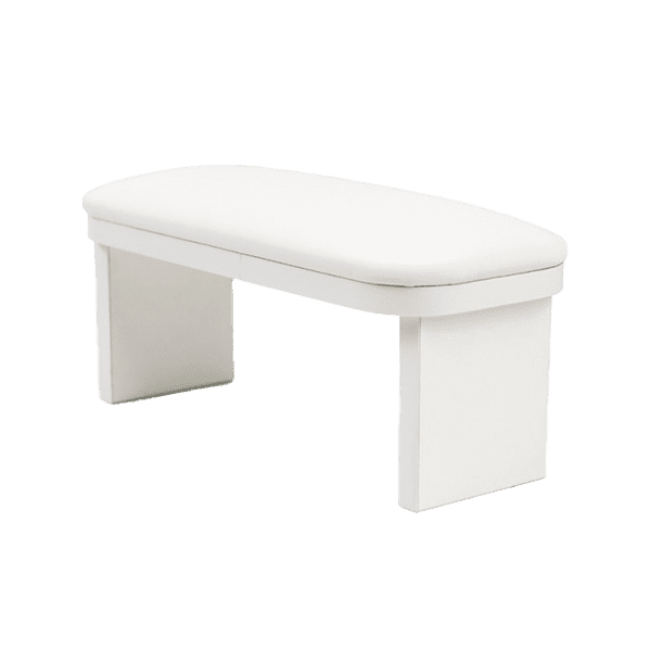 Apoyabrazos Amatix patas de madera blanco