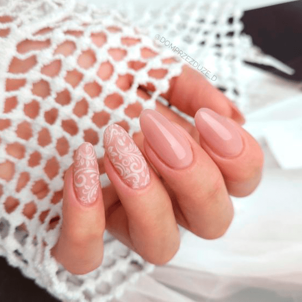 13 Foil Semilac White Lace