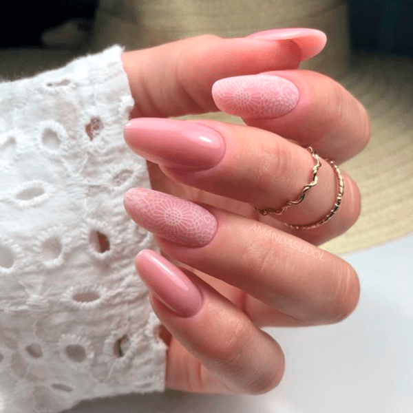 14 Foil Semilac White Lace