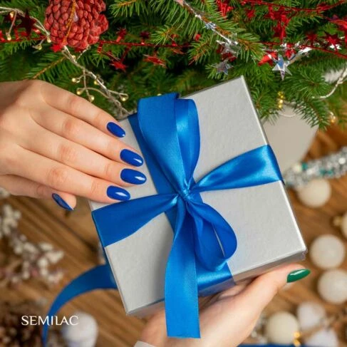 308 Semilac Festive Blue 7ml