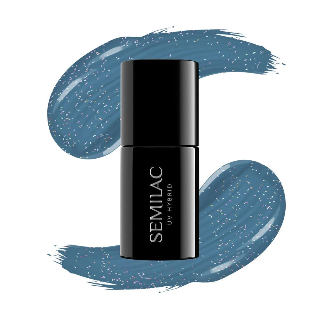 324 Semilac Sea Blue Shimmer 7ml
