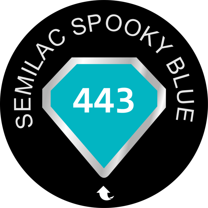 Semilac 443 Spooky Blue