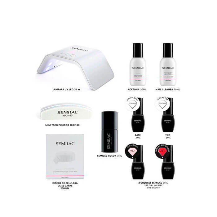 KIT Semilac Try Me LED 24W