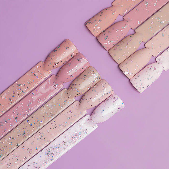 T22 Semilac Top Flower Flakes 7ml