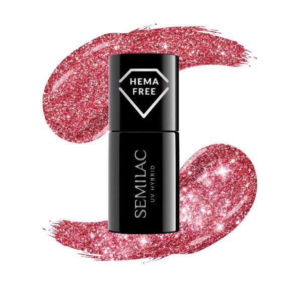 457 Semilac Glamorous Red 7ml
