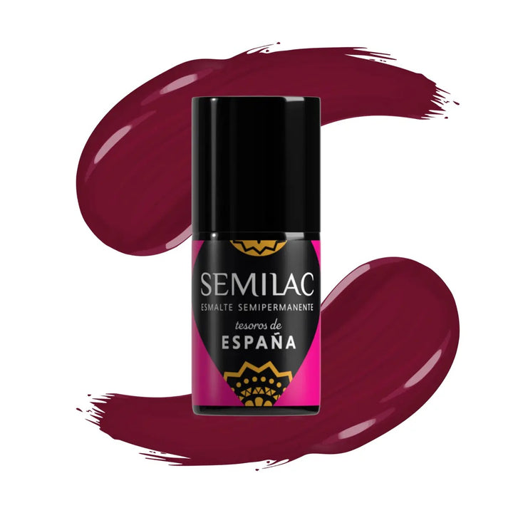 Esmalte Semipermanente Semilac 478 Vino Tinto 7 ml