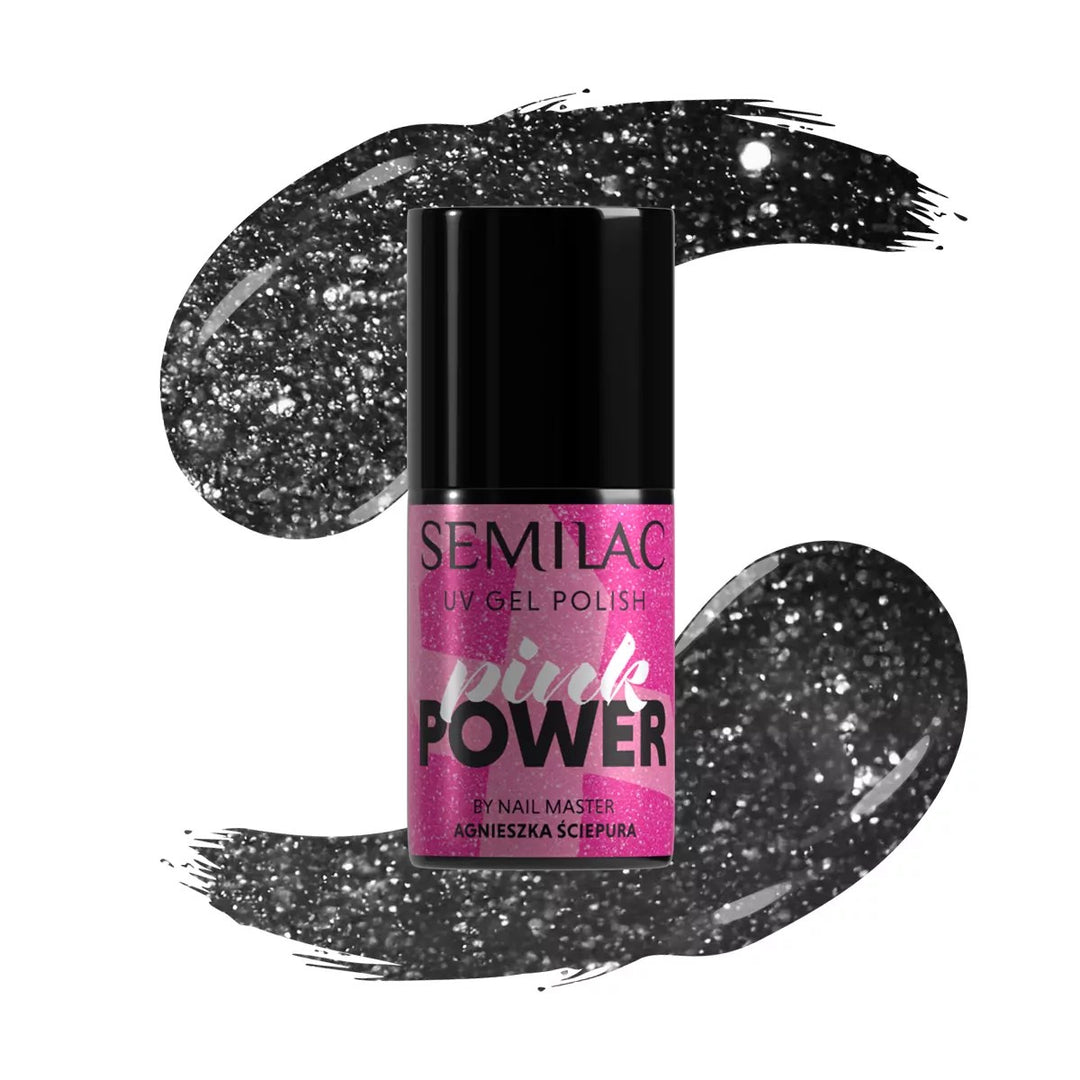 A705 Semilac Esmalte Semipermanente Black Opal 7ml