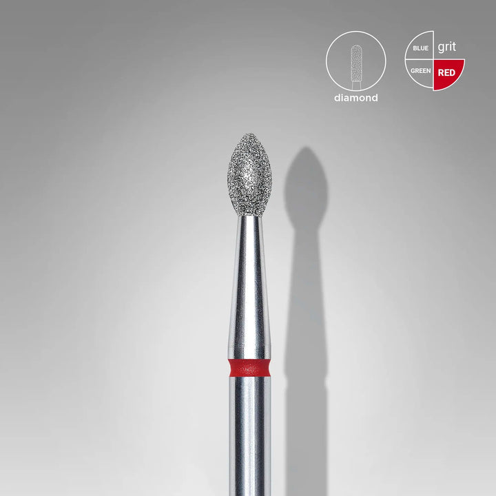 Fresa Staleks de diamante oliva puntiaguda