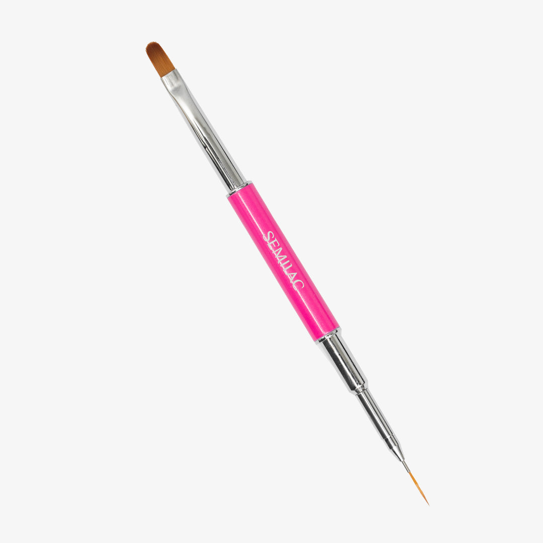Pincel Semilac 2 EN 1 ROSA