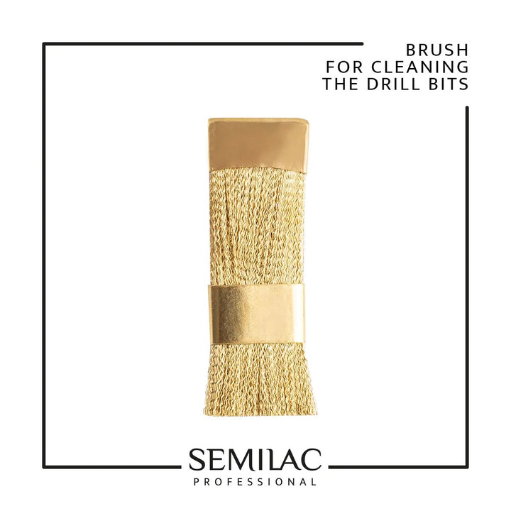 Semilac Professional Cepillo para limpiar fresas