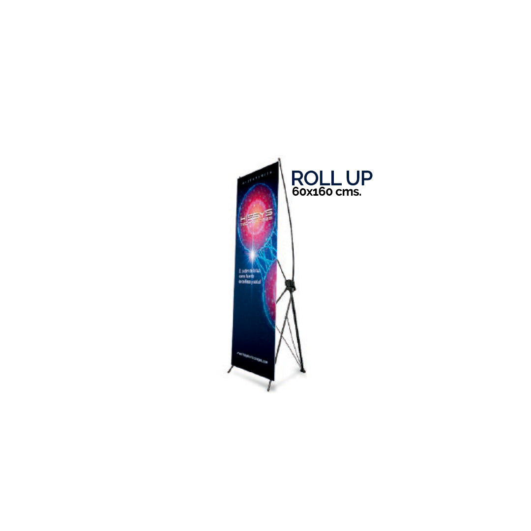 ROLL-UP HISSYS TECHNOLOGIES - 60x160 cms