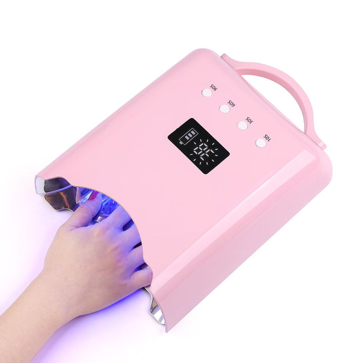Lámpara LED inalámbrica recargable Ettaala 78w ROSA