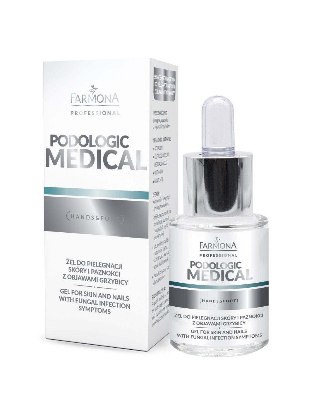 Gel para la piel y uñas con infección fúngica Farmona Podologic Medical