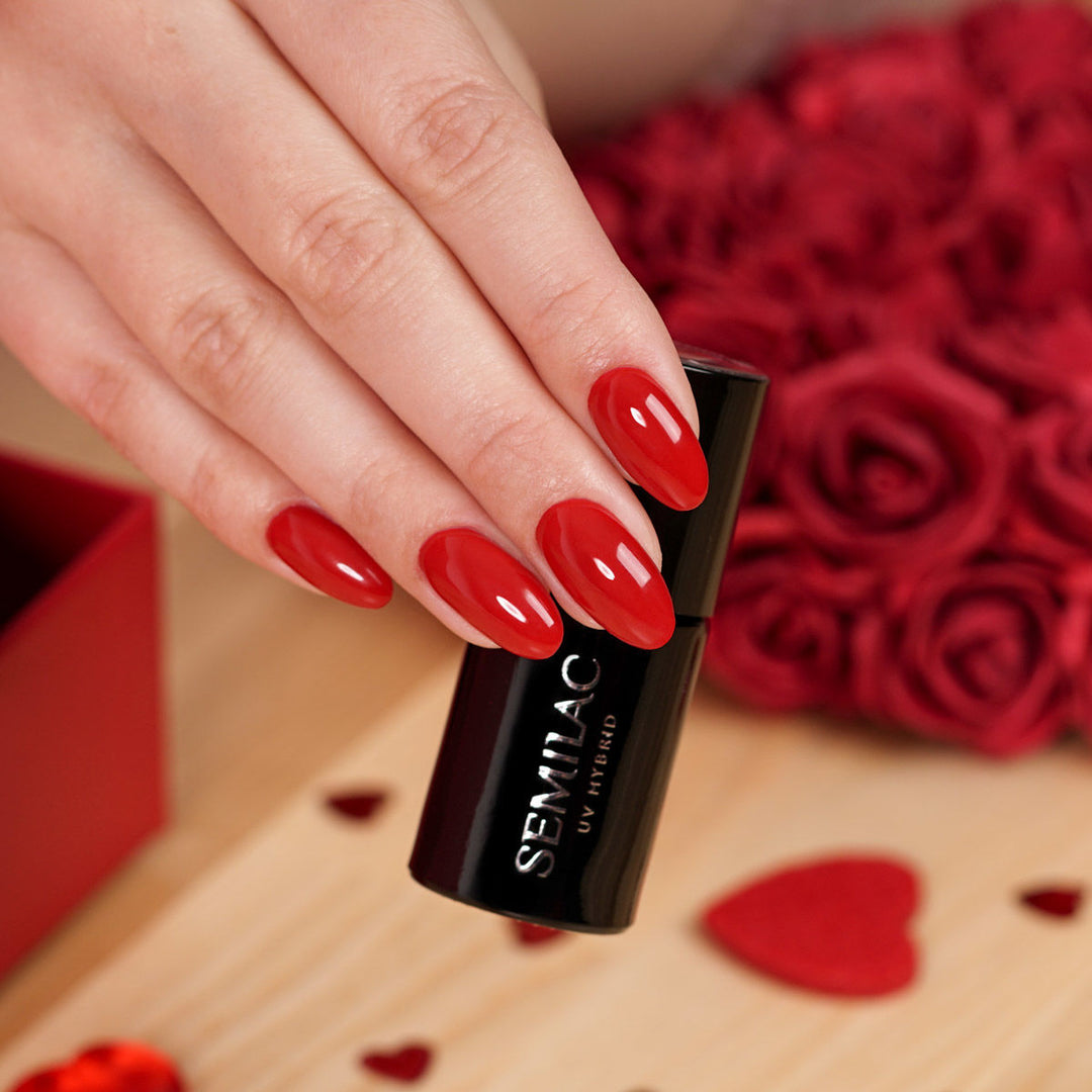 345 Semilac Gorgeus Red 7ml