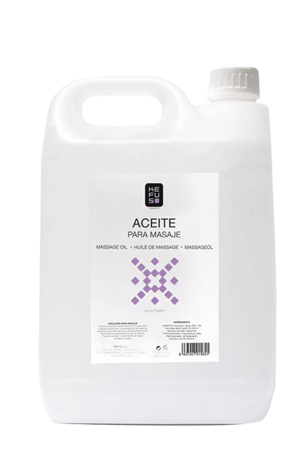 Aceite para masaje Kefus 5000 ml