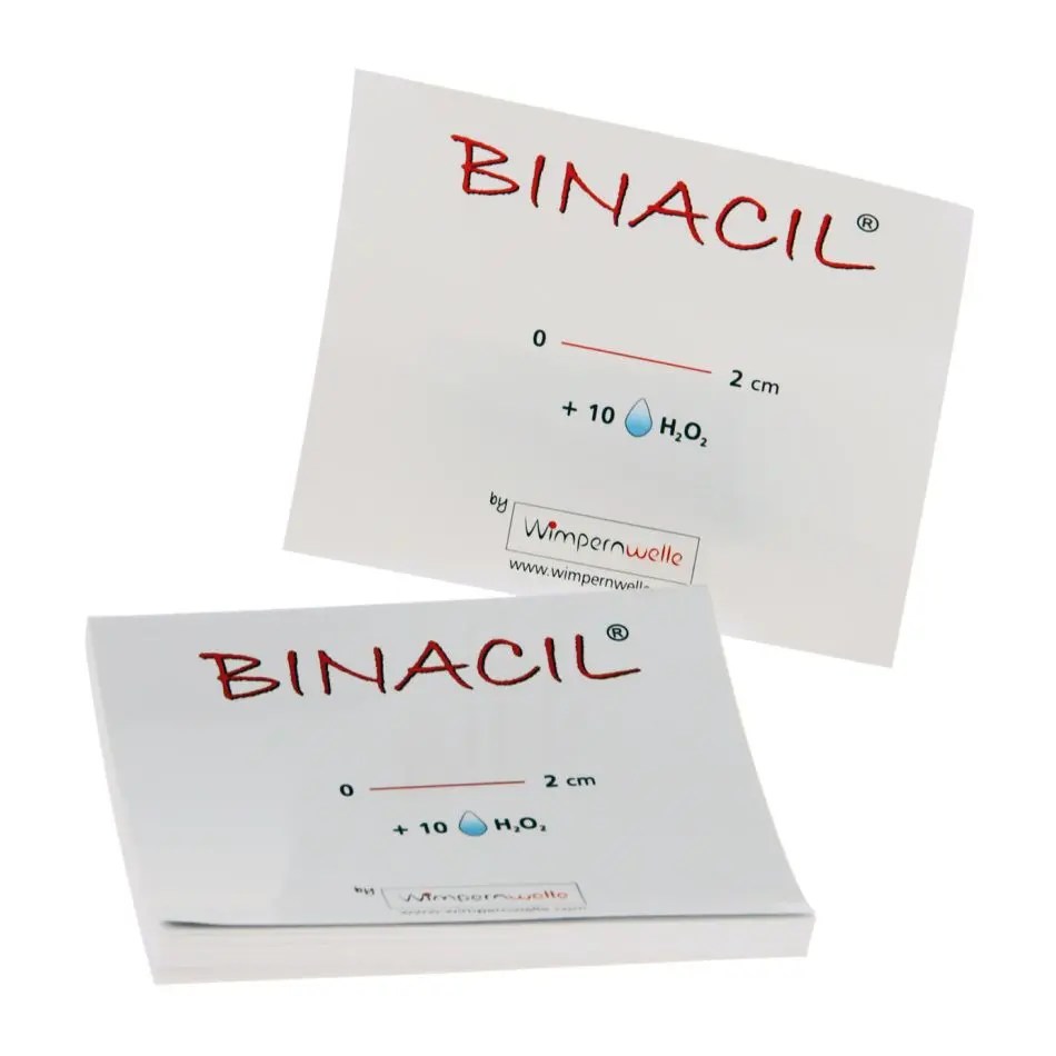 BINACIL Block de Mezcla Wimpernwelle 50 folios