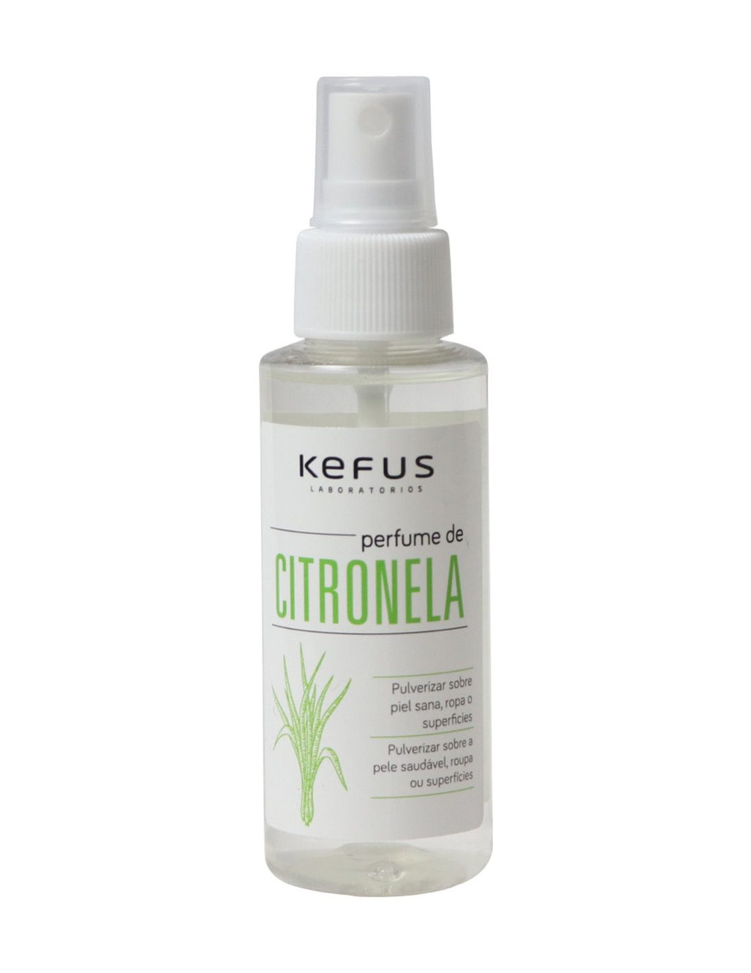 Perfume de Citronela Natural Kefus 100ml