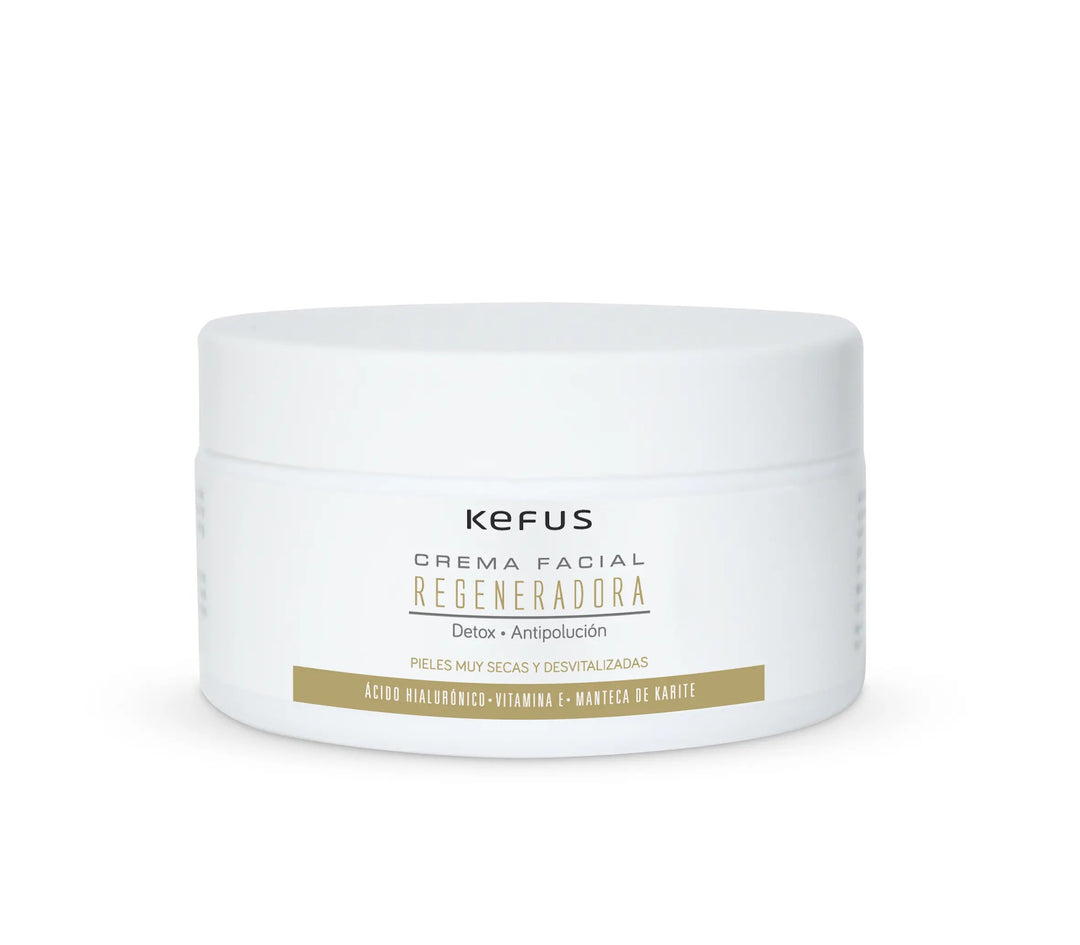 Crema Facial Regeneradora Ácido Hialurónico Kefus 250 ml