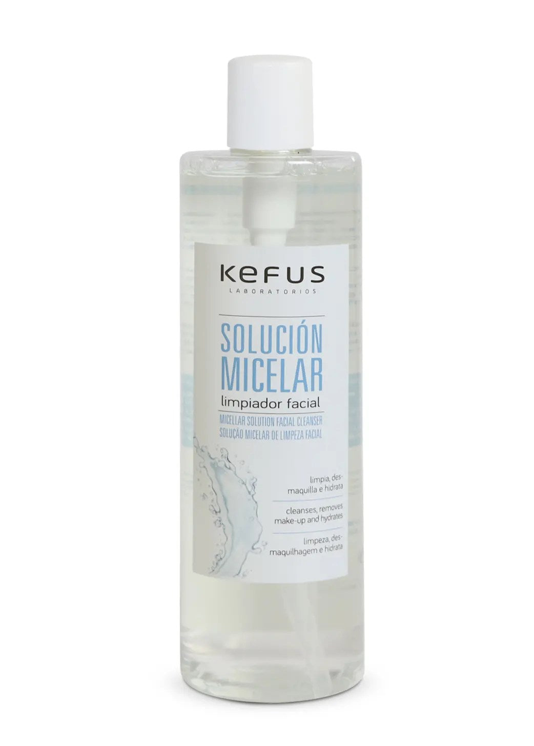 Agua Micelar Desmaquillante Facial Kefus 500 ml