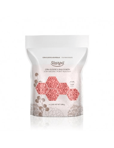 Cera Baja Fusion en perlas Rosa 4AB Doypack 1kg