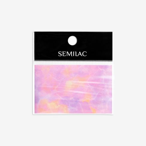 11 Foil Semilac Pink Marble