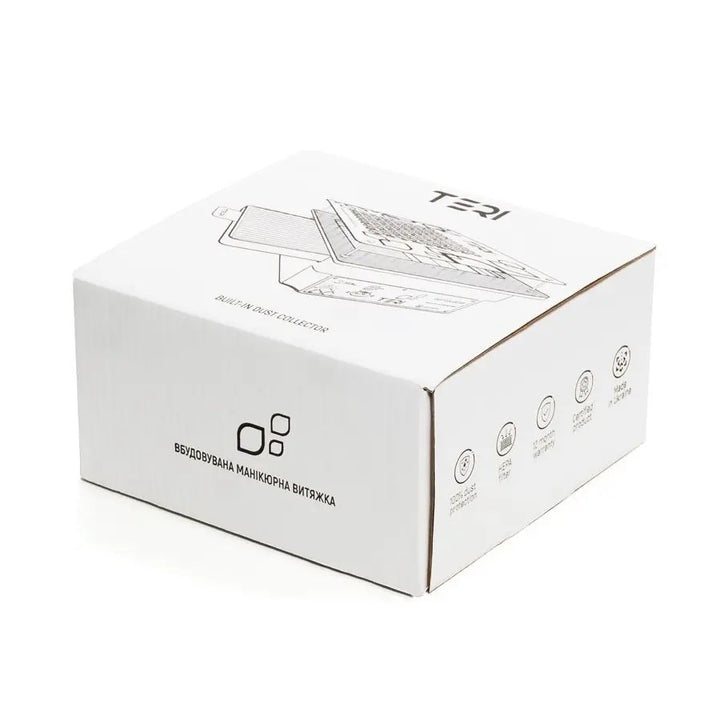 Aspirador sobremesa Teri 800M Black Silver 80w