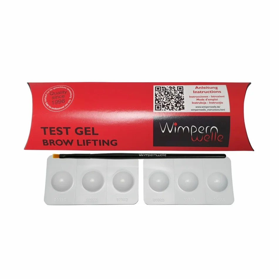 TEST GEL para Lifting Cejas Wimpernwelle