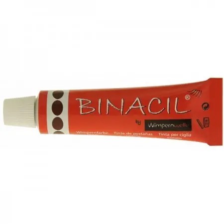 Tinte de cejas y pestañas Binacil Negro Azulado 15 ml
