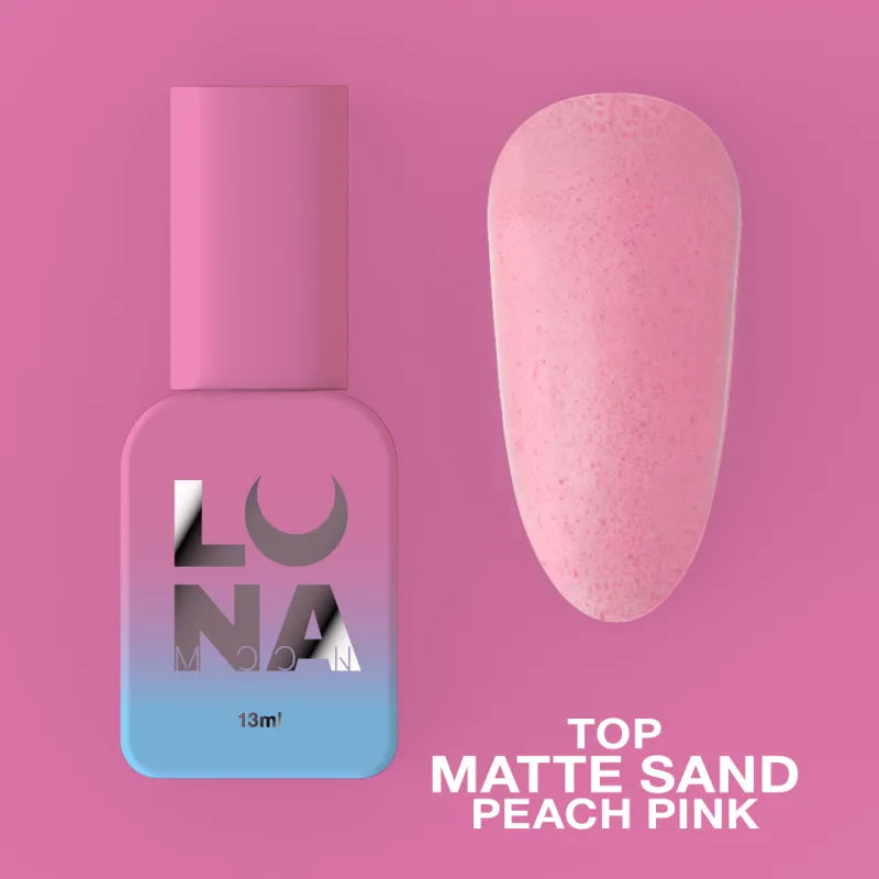 Top Matte Sand Sand Peach Pink LunaMoon 13 ml