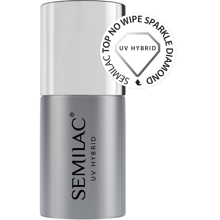 Semilac Top No Wipe Sparkle Diamond 7ml