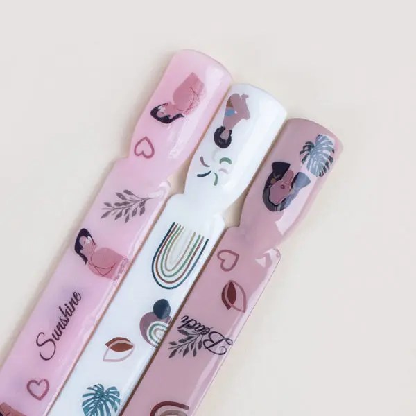 Pegatinas Semilac 21 Nude Summer