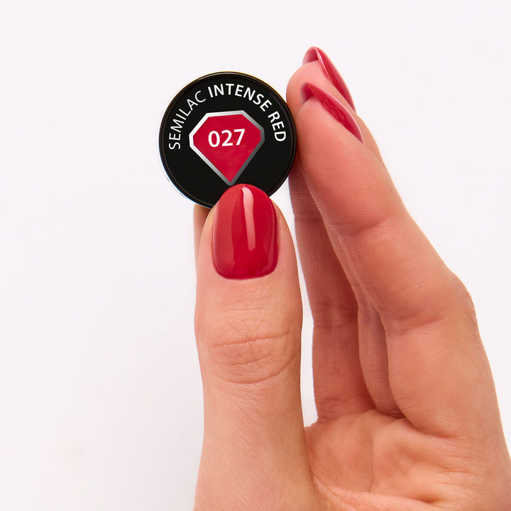 027 Semilac Intense Red 7ml
