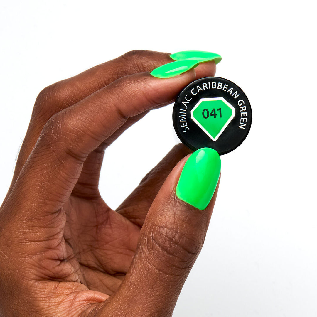 041 Semilac Caribbean Green 7ml