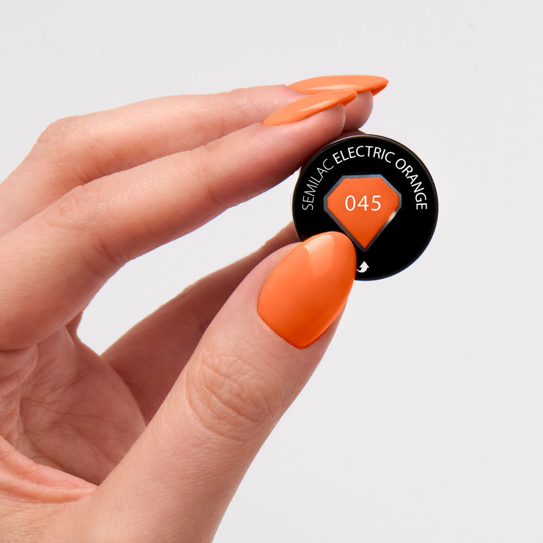 045 Semilac Electric Orange 7ml