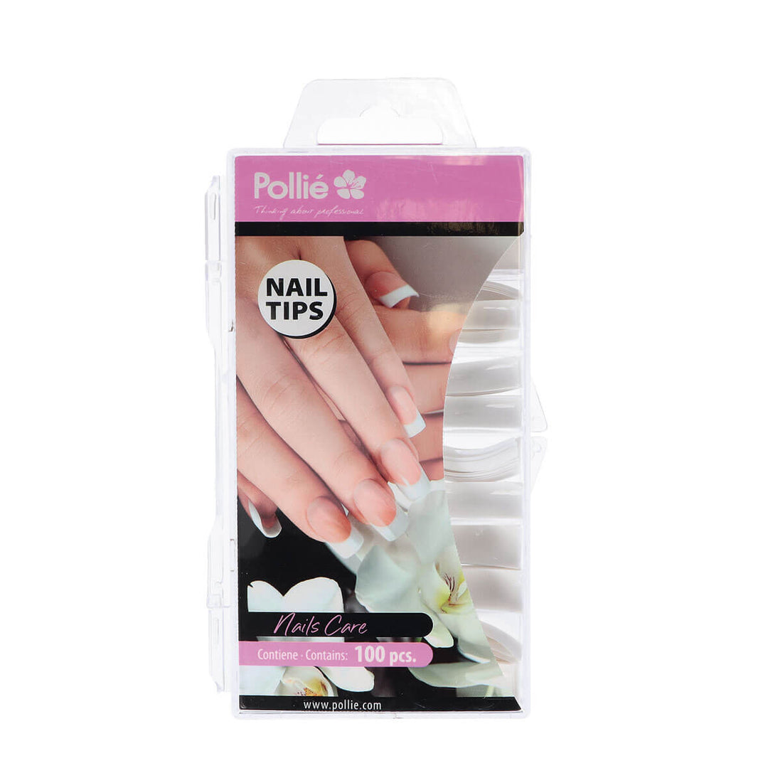 Tips naturales SQUARE C/100 UDS