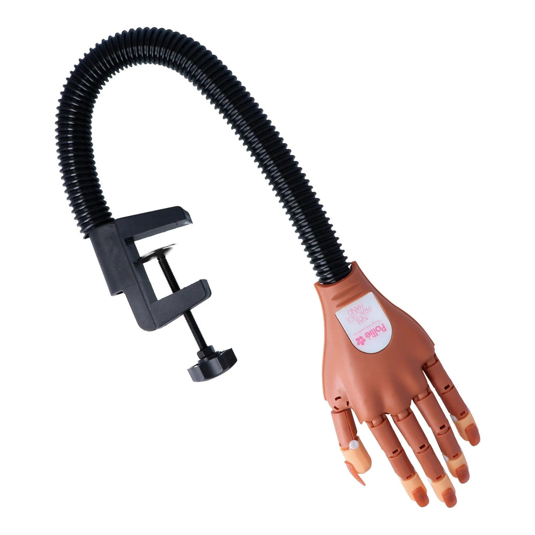 Mano artículada para prácticas manicura Pollié
