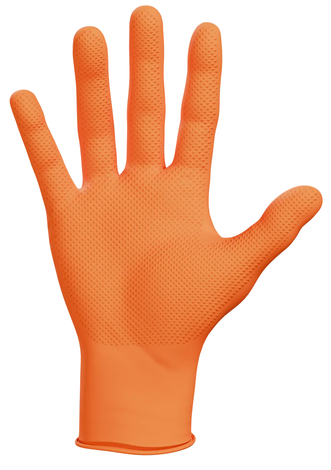 GUANTES FLASH POWER NITRILO M NARANJA SIN POLVO - 50 unds