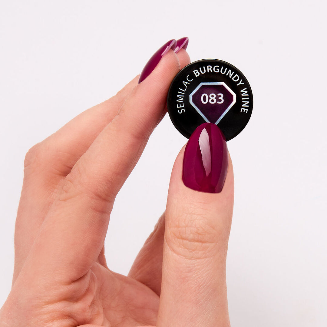 083 Semilac Burgundy Wine 7ml