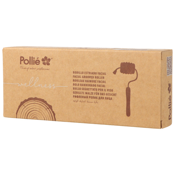 Rodillo estriado facial Maderoterapia