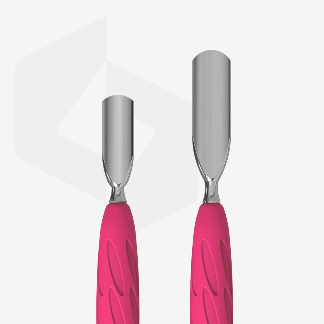 Empujador Staleks con mango de silicona UNIQ 10 TIPO 1