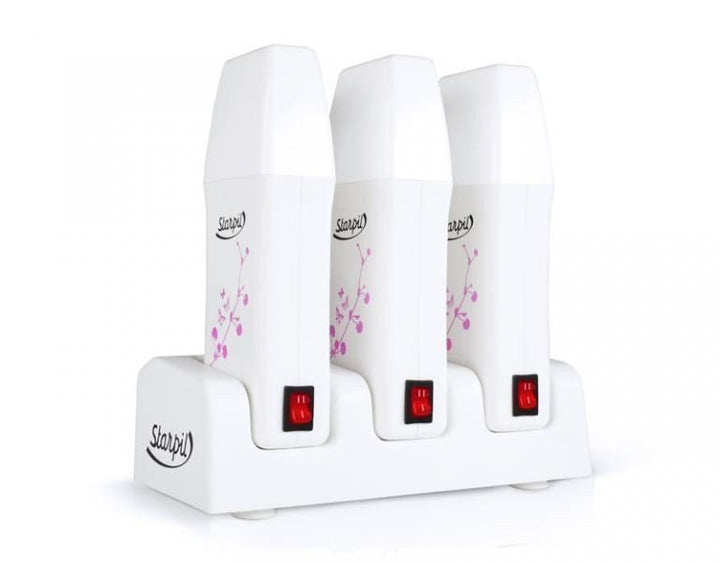 Conjunto triple Starpil Ergónomico - 3 Calentadores + 1 Base