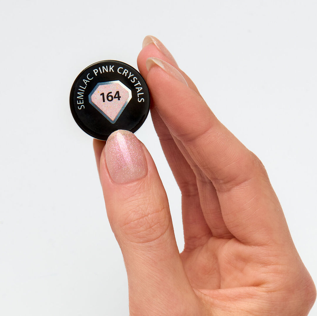 164 Semilac Pink Crystals 7ml
